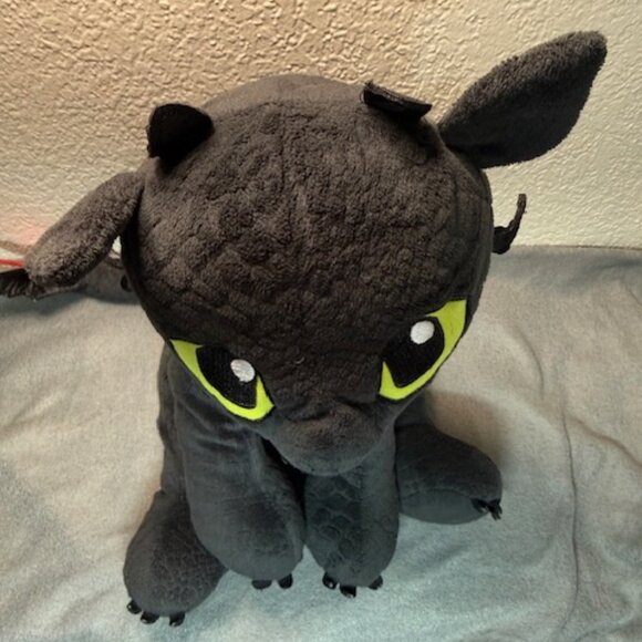 Build-A-Bear Toothless Plush Stuffed Animal DreamWorks How to Train Your Dragon - Picture 2 of 8